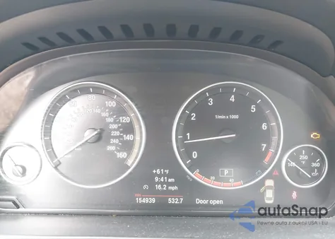 2011 BMW 550I from USA, damaged, VIN WBAFR9C54BC758675